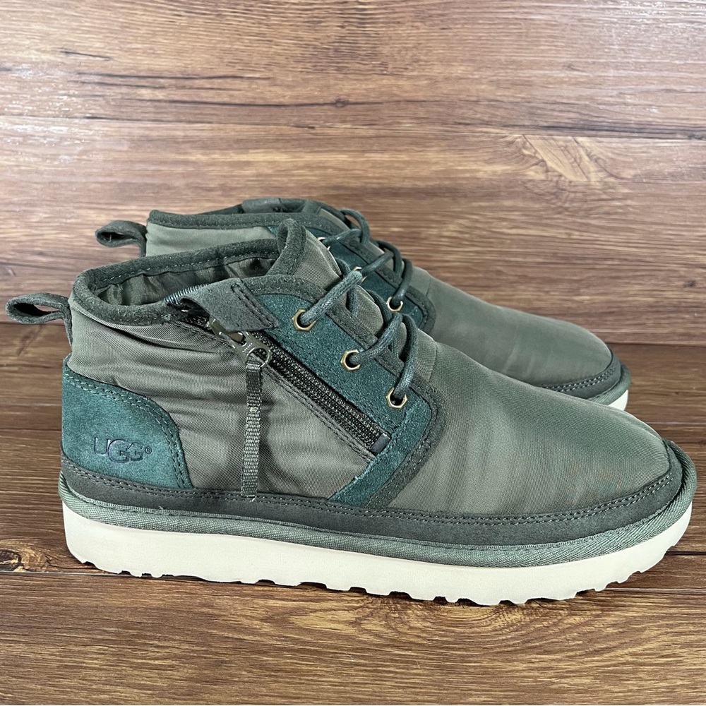 UGG “Neumel” Zip Nylon Winter Boots Men’s‎ Size 9 Shoes